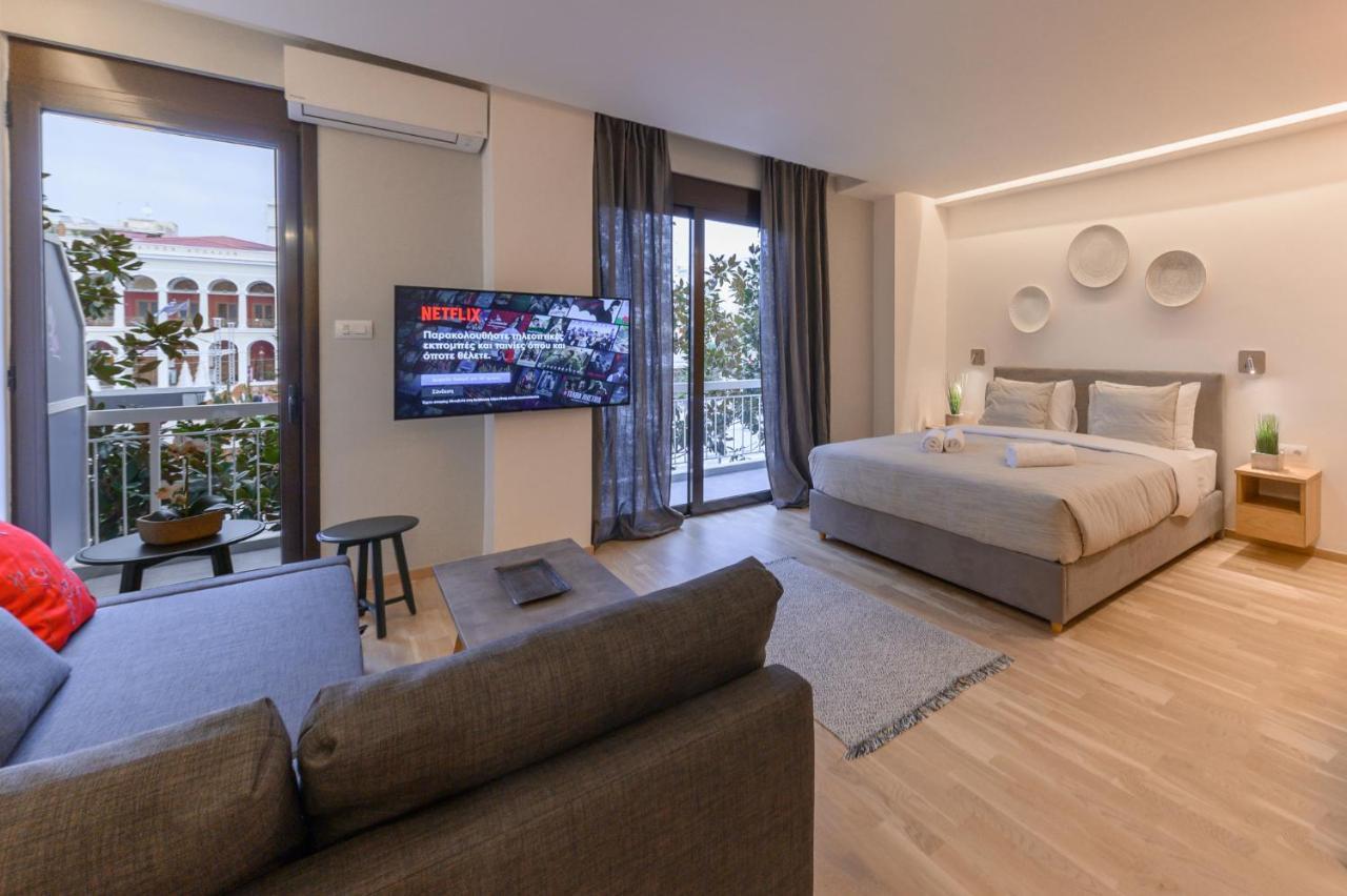 Magnolia City Suite Patras Exteriér fotografie