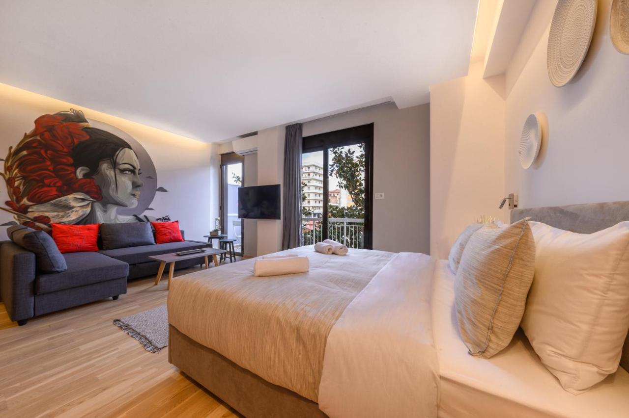 Magnolia City Suite Patras Exteriér fotografie